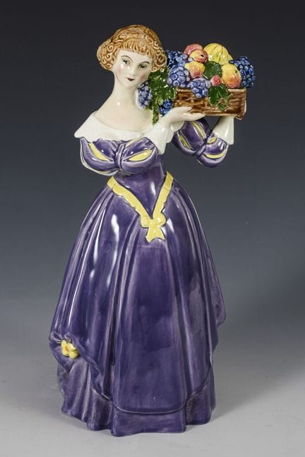 Figura delle stagioni in stile Art Nouveau "Autunn