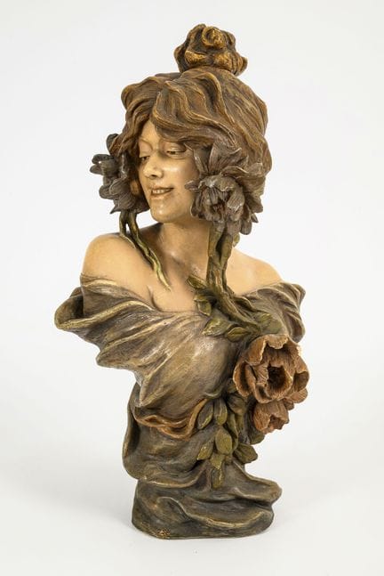 Busto in stile Art Nouveau "Ranke". Manifattura vi