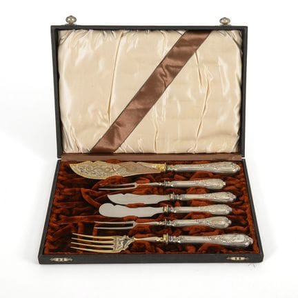 Set di posate da tavola composto da 6 pezzi in cof