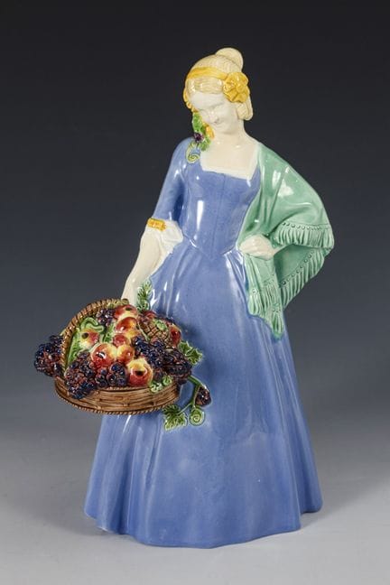 Figura Art Nouveau raffigurante le stagioni, "Autu