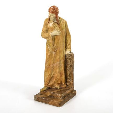Figura "Dante Alighieri". Manifattura viennese Fri