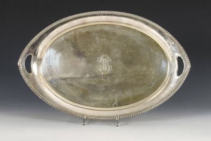 Vassoio ovale in argento. Wilkens &amp; Söhne, Bre