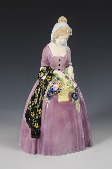 Figura Art Nouveau raffigurante le stagioni "Prima