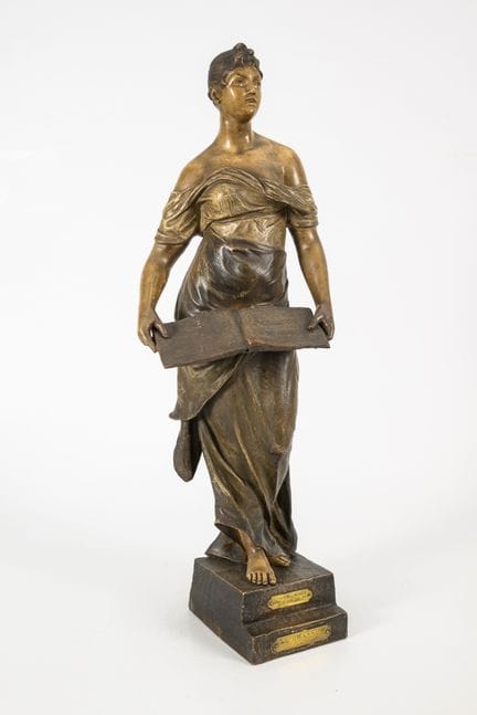 Statua "La Chanson". Manifattura viennese Friedric