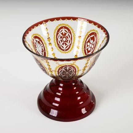 Ciotola in stile Art Nouveau.  
 

 Vetreria Johan