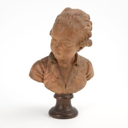 Boy's Head in the Louis XVI Style 
 

 Plaster, te
