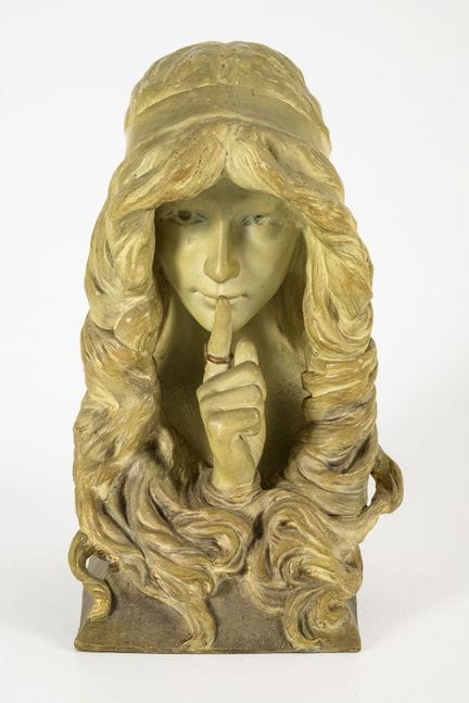 Figura "Le Secret". Manifattura viennese Friedrich