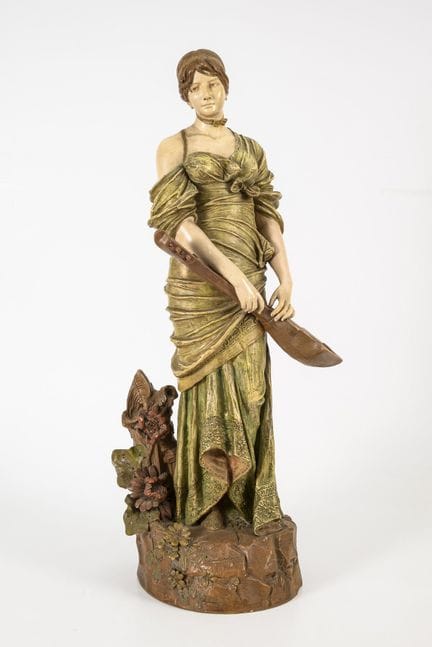 Figura: Musicista. Ernst Wahliss, Turn e Vienna.  