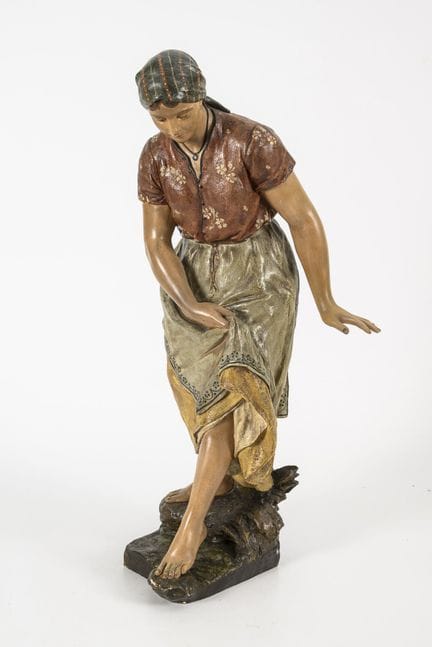 Figur "Bachelse". Wiener Manufaktur Friedrich Gold