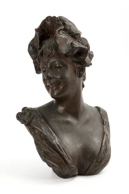 VAN DER STRAETEN,  G  
 

 
Jugendstil-Büste einer