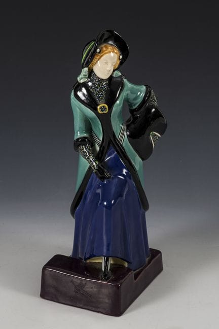 Signora in stile Art Nouveau. Laboratorio viennese