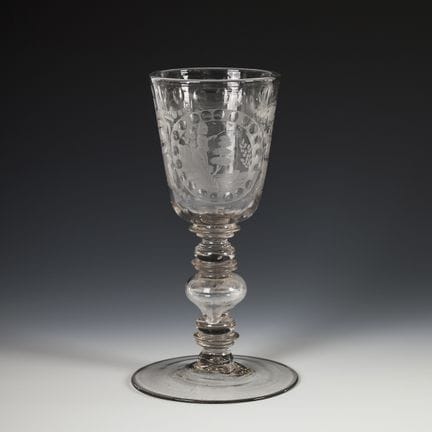 Calice in stile barocco.  
 

 1720/30 circa. Boem