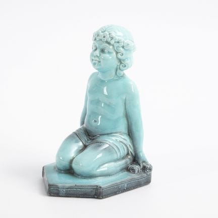 Putto in stile Art Nouveau.  
 

 Senza marchio. D