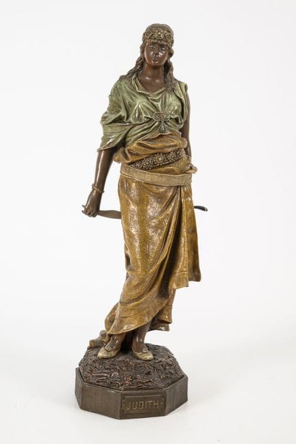 Figur "Judith". Wiener Manufaktur Friedrich Goldsc