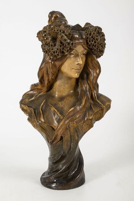 Busto "Athenais". Manifattura viennese Friedrich G