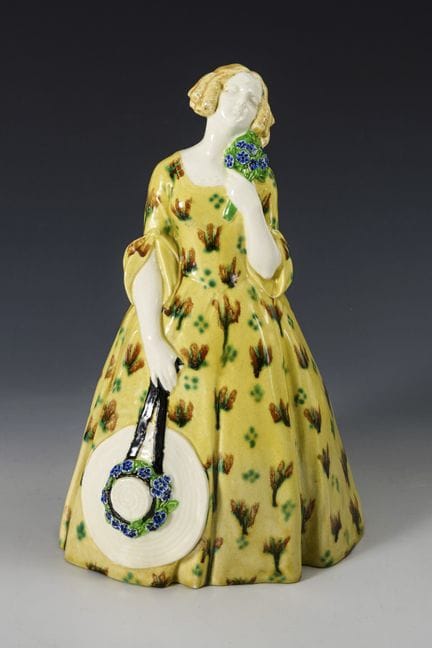 Figura delle stagioni in stile Art Nouveau “Primav
