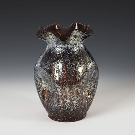 Vaso in stile Art Nouveau. Dugan Glass Company.  
