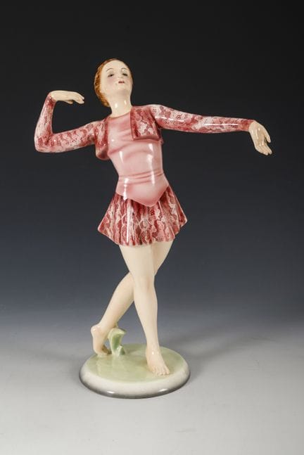 Statua “Ritmo solenne”. Manifattura viennese Fried