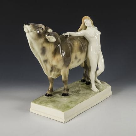 Rappresentazione mitologica: “Europa con il toro”.