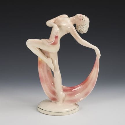 Ballerina in stile Art Déco. Hertwig &amp; Co., Ka