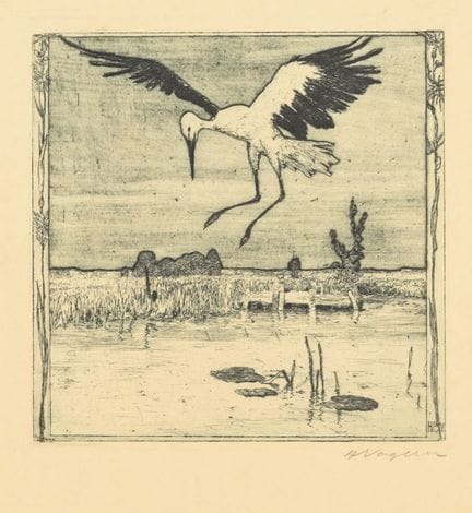 VOGELER,  Heinrich (1872 - 1942)  
 

 
« Une cigo