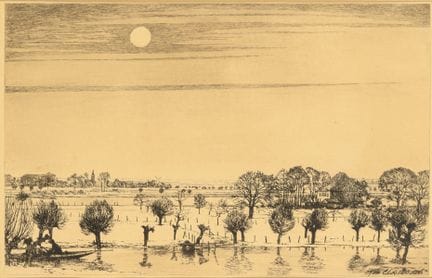 CLARENBACH,  Max (1880 Neuss - 1952 Wittlaer)  
 
