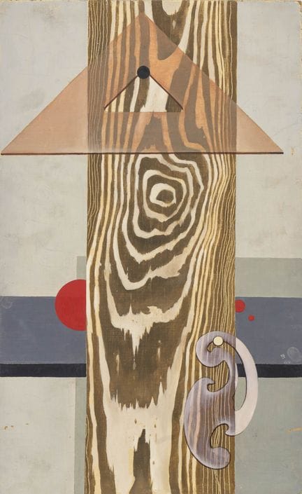 布劳，冈特（1922年出生于埃尔伯费尔德——2007年逝于马尔堡）  
 

 
《带直尺的静物》 