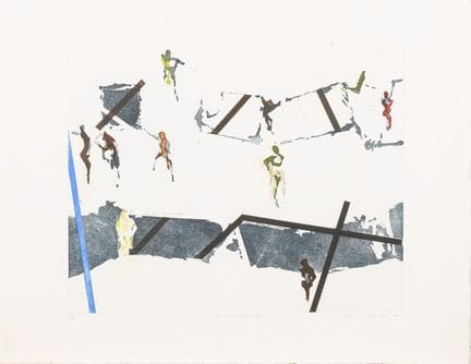 贝格斯，维尔纳（1941 - 2017）  
 

 
“他们已经到了” 
 

 彩色蚀刻版画，水