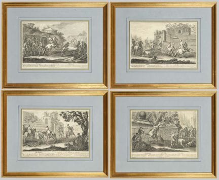 RIDINGER,  Johann Elias (1698 Ulm - 1767 Augsbourg