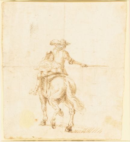 ANONYME, (XVIIe/XVIIIe siècles)  
 

 
Cavalier en