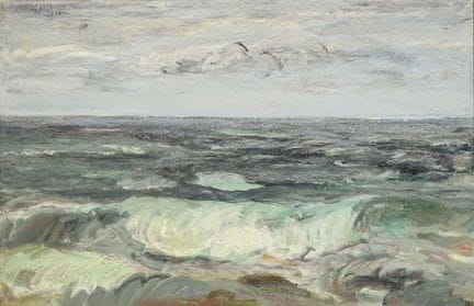伊弗森，克里斯滕（1886—1955）  
 

 
海浪 
 

 油画/画布。右下角有签名缩写。