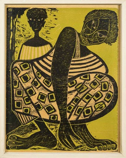 汉森-巴伊亚，卡尔-海因茨（1915年汉堡——1978年圣保罗）  
 

 
南美洲风俗场景 
 