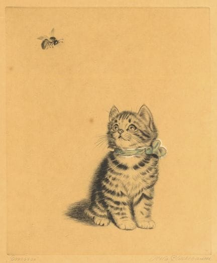 PLÜCKEBAUM, Meta (1876 - 1945)  
 

 
« Bsssssss »