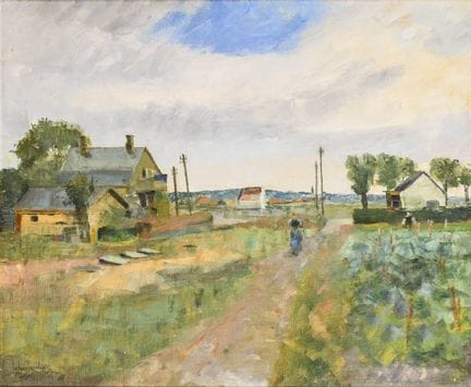 雅各布森， 路德维格（1890年奥登塞 — 1957年哥本哈根）  
 

 
丹麦乡村风景 
 
