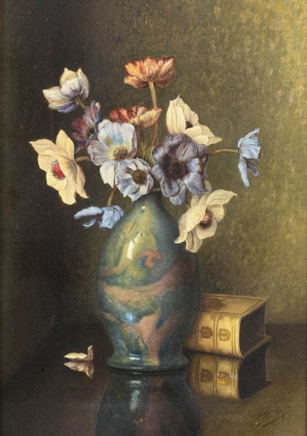 ARPS，伯纳杜斯（1865年出生于奥斯特贝克——1938年逝于鹿特丹）  
 

 
《带海葵的静