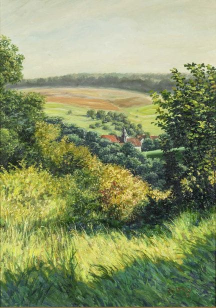 PFISTERER，保罗（* 1951年，瓦尔登堡）  
 

 
埃尔彭罗德 
 

 油画/木板