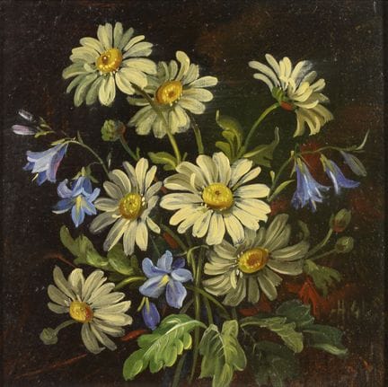 格劳赫，H.  
 

 
静物画 
 

 油画/画板。右下角有签名。20世纪。 
 

 13 