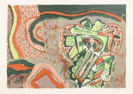 尼埃托，罗多尔福（1936—1985）  
 

 
无题 
 

 彩色石版画。墨西哥。右下角有铅