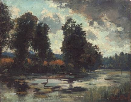 Maurice Blieck, Am Fluß. 1897.
Maurice Blieck 1876
