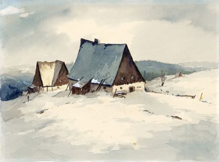 Willy Becker, Häuser in Schellerhau, Osterzgebirge
