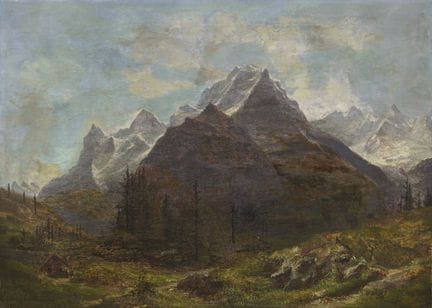 Carl Robert Kummer « L'Eiger, le Mönch et la Jungf