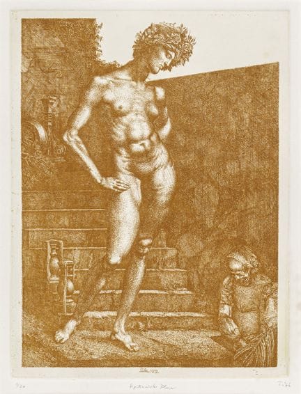 Werner Tübke "Sizilianische Flora" (auch "Flora").