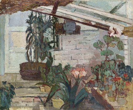 Otto Niemeyer-Holstein "Gewächshaus". 1953.
Otto N