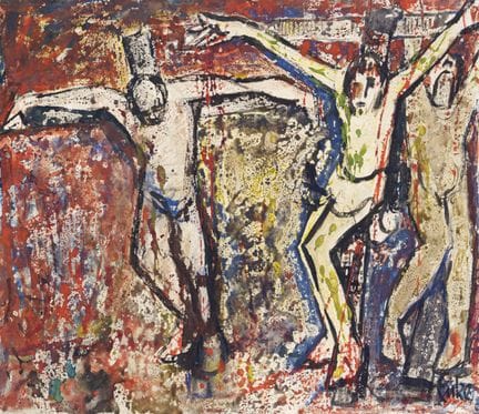 Herbert Enke, Kreuzigung. 2nd half 20th cent.
Herb