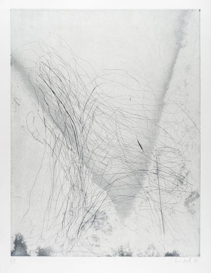 Eberhard Göschel, Große Spiegelung – Grau. 1986.
E