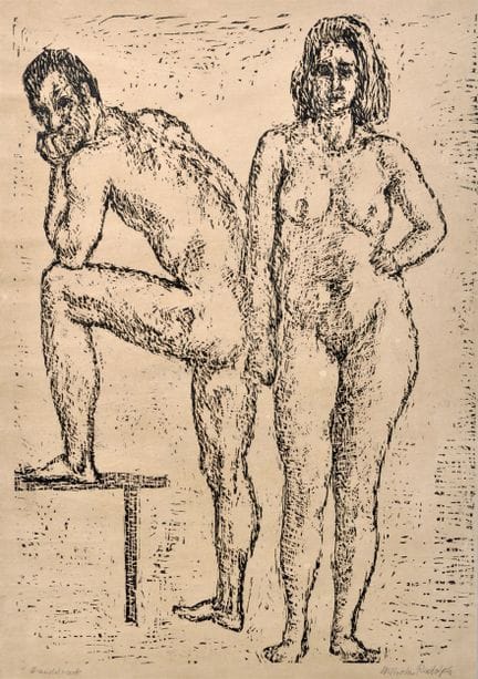 Wilhelm Rudolph, Männlicher und weiblicher Akt. 19