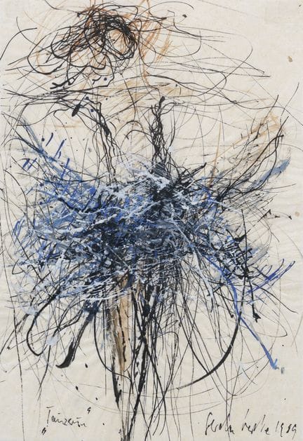 Gerda Lepke "Tänzerin". 1989.
Gerda Lepke 1939 Jen