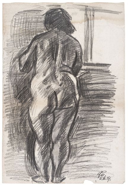 Curt Querner "Am Fenster". 1959.
Curt Querner 1904