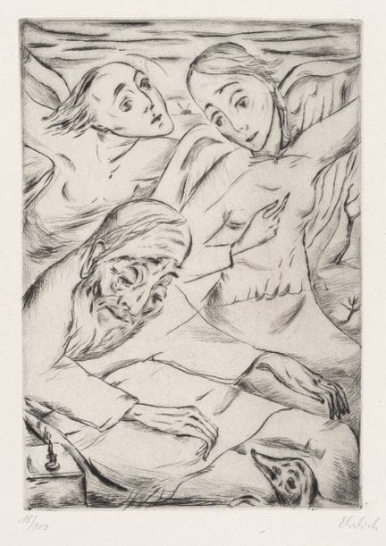 Georg Ehrlich, Engel. Um 1920.
Georg Ehrlich 1897 