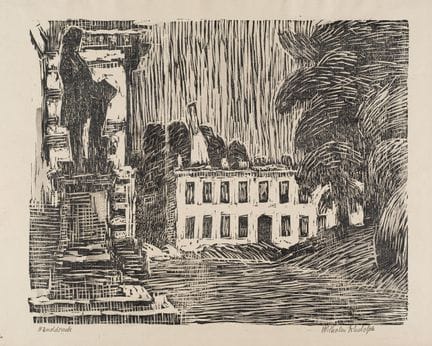 Wilhelm Rudolph "Denkmal Gottfried Semper". 1945–1